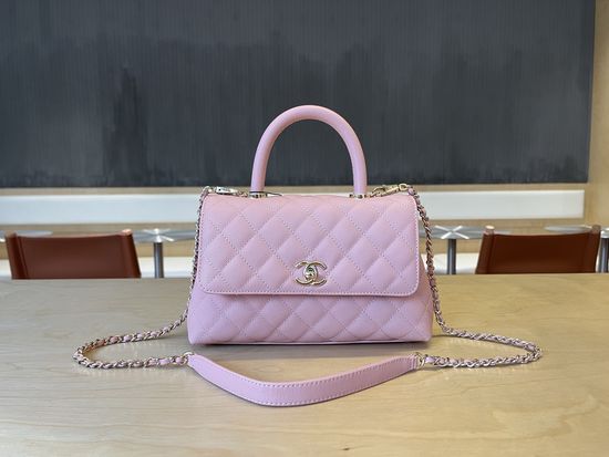 Chanel Coco Handle Caviar Leather Flap Bag 92990