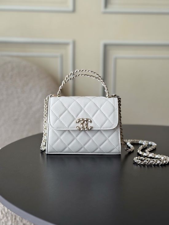 Chanel Kelly Handle Bag Exclusive Haas Leather 96148