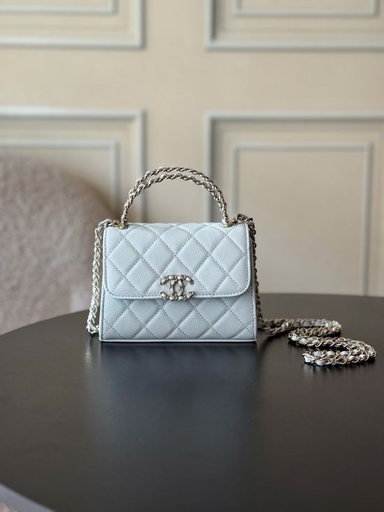 Chanel Haas Calfskin Kelly Handle Bag 96148