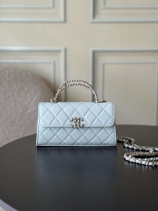 Chanel Kelly Handle Classic Calfskin Bag 96149