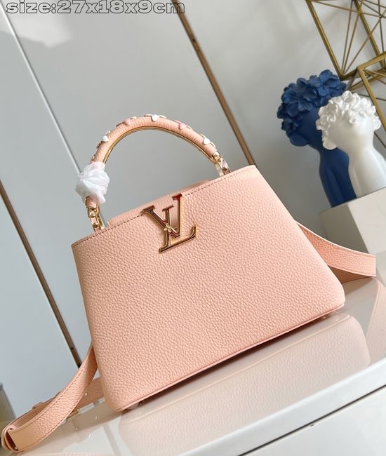 Louis Vuitton LV Capucines BB Taurillon Handbag M14976