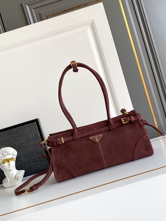 Prada LusSolf Matte Leather Satchel 1BA426