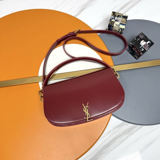 Yves Saint Laurent Voltaire Elegant Leather Crossbody Bag 787671