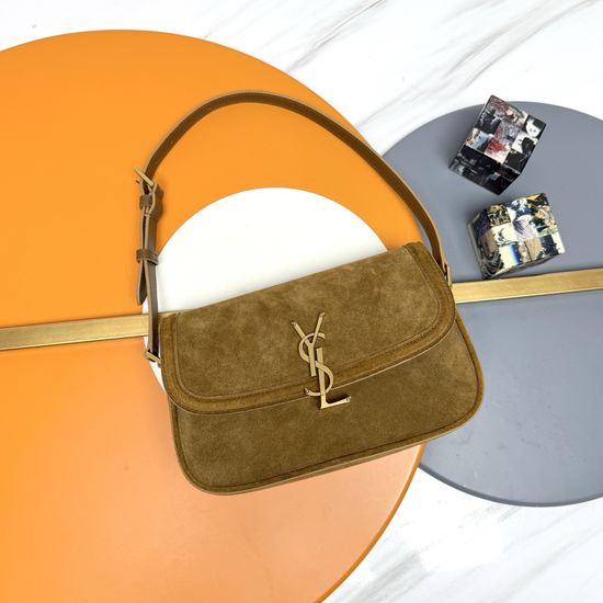 Yves Saint Laurent LE CASSANDRE Leather Handbag 832330