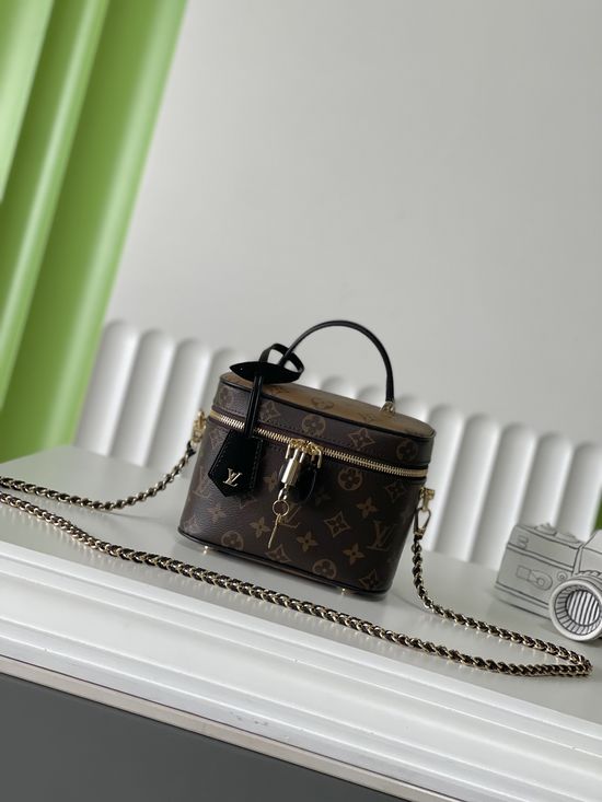 Louis Vuitton Vanity Monogram Cosmetic Bag M45165