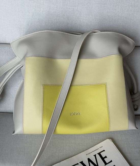 Loewe Flamenco Leather Clutch Bag 11050-1