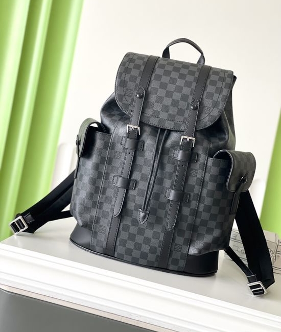 Louis Vuitton LV Christopher Damier Graphite Backpack N41379