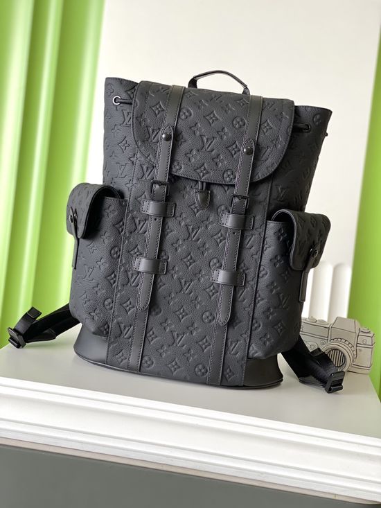 Louis Vuitton Christopher Leather Backpack M55699