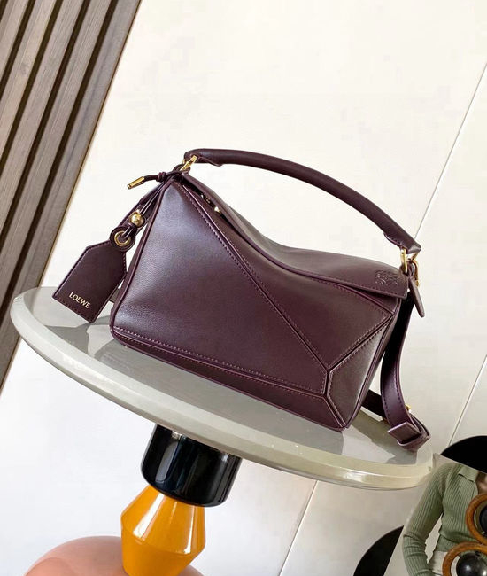Loewe Featherlight Puzzle Napa Leather Handbag 9096