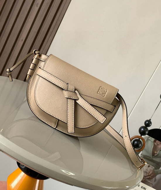 Loewe Gate Duel Mini Saddle Shoulder Bag 9032
