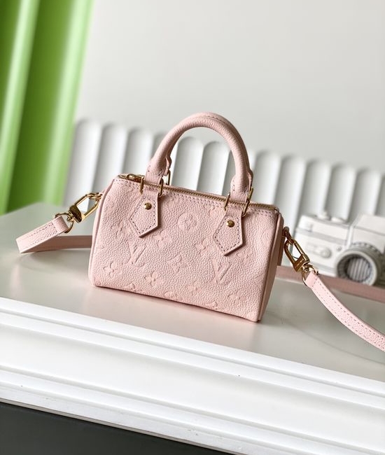 Louis Vuitton LV Nano Speedy Leather Bag M27107