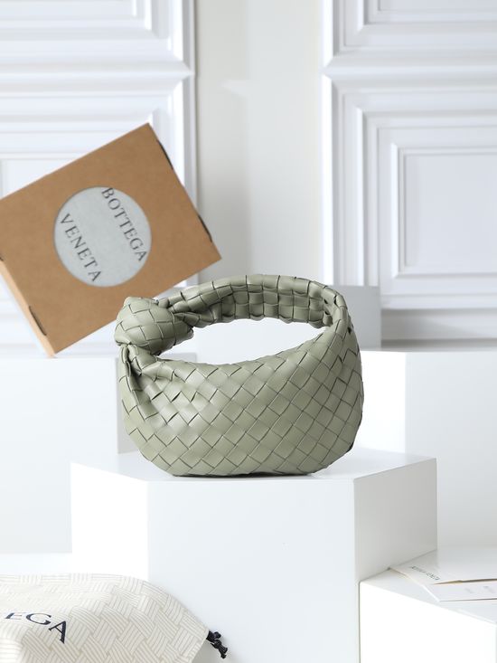 Bottega Veneta Braided Knot Hobo Top Sheepskin 651876