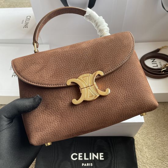 Celine NINO Suede Leather Crossbody Bag 118113