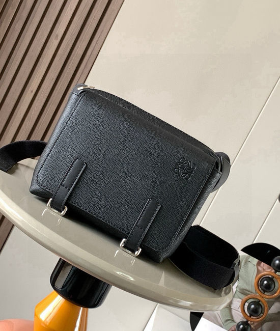 Loewe Military Messenger Leather Crossbody Bag 9012