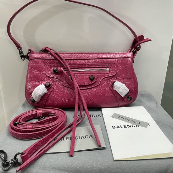 Balenciaga Le City Lambskin Mini Shoulder Bag 828058