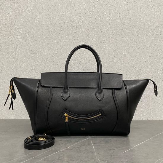 Celine Luggage Classic Leather Handbag 123693