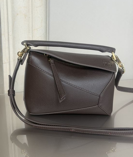 Loewe Puzzle Edge Mini Leather Shoulder Bag 3000m