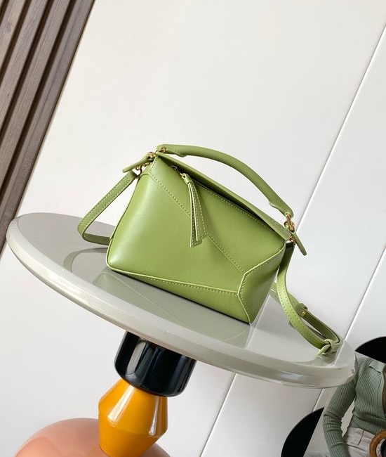Loewe Puzzle Mini Leather Handbag 9310/8003