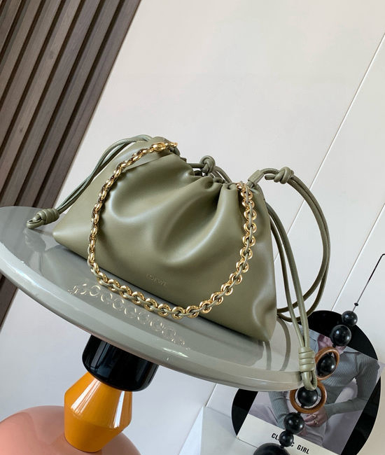 Loewe Flamenco Purse Leather Clutch Bag 9057