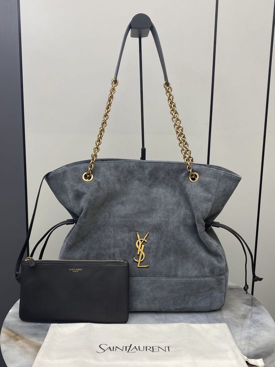 Yves Saint Laurent Jamie Nubuck Leather Shoulder Bag 809824