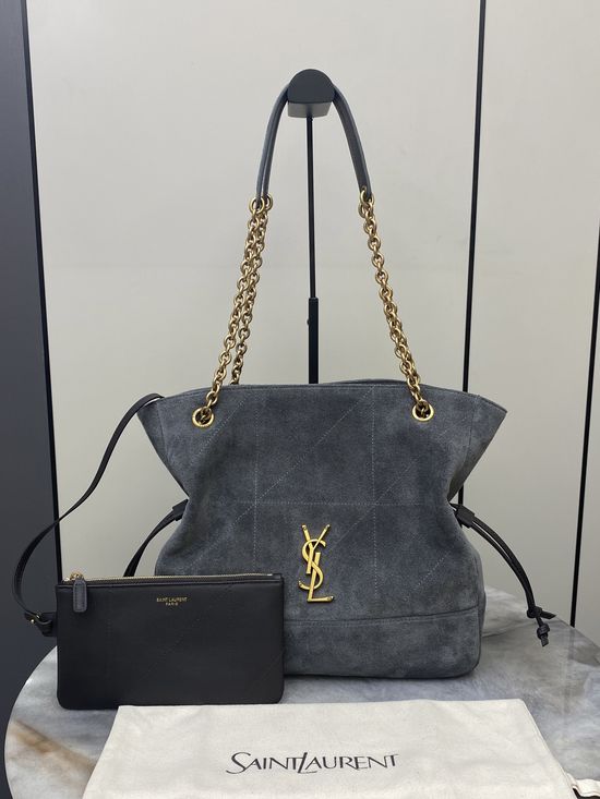 Yves Saint Laurent Jamie Large Pochon Sheepskin Shoulder Bag 833948