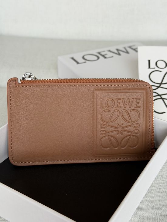 Loewe Card Holder Oak Brown A04