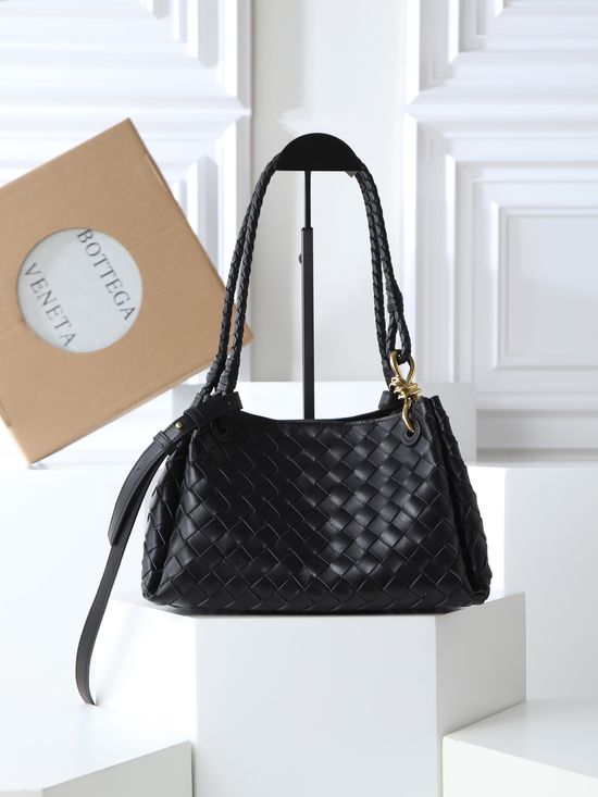 Bottega Veneta Intrecciato Woven Leather Shoulder Bag 835921