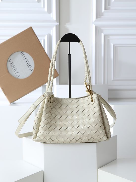 Bottega Veneta Intrecciato Woven Leather Shoulder Bag 835921