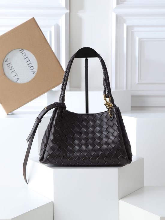 Bottega Veneta Intrecciato Woven Leather Shoulder Bag 835921