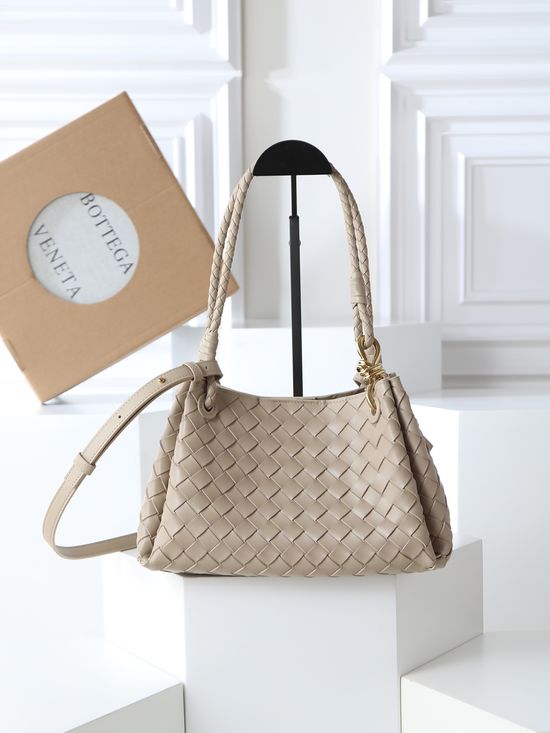 Bottega Veneta Intrecciato Woven Leather Shoulder Bag 835921