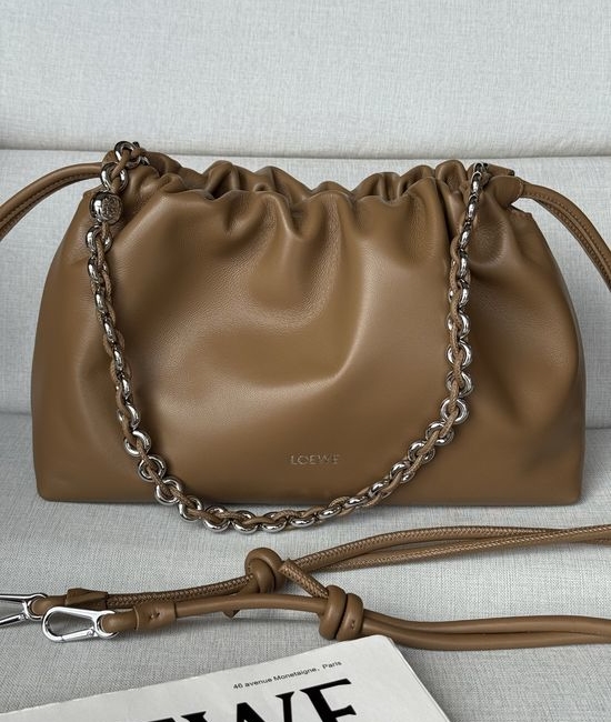 Loewe Flamenco Purse Napa Leather Clutch 1774