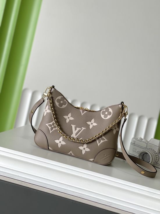 Louis Vuitton BOULOGNE Full Leather Croissant Bag M13224