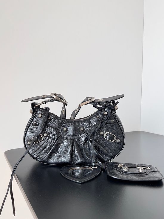 Balenciaga Le Cagole Half-moon Shoulder Bag 59005