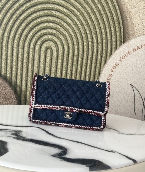 Chanel Vintage Denim Webbing Bag
