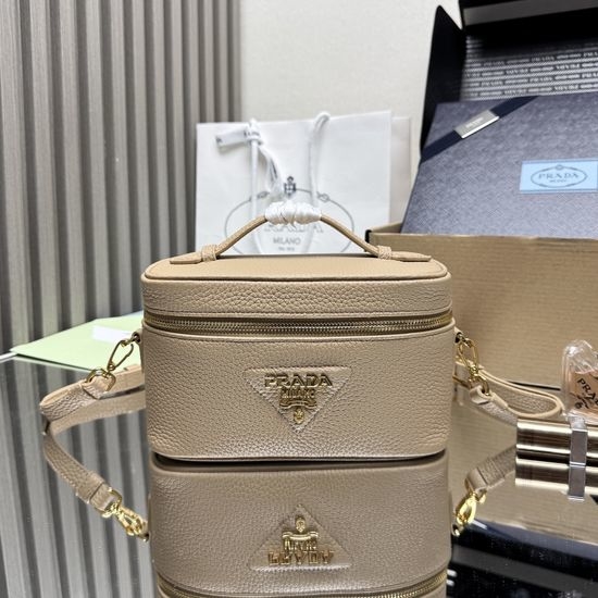 Prada Box Bag Genuine Leather 1BH202