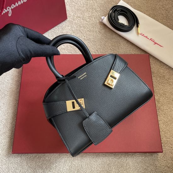 Ferragamo HUG Nappa Leather Bag F802