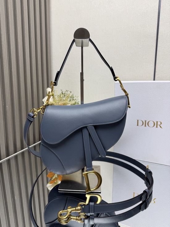 Christian Dior Saddle Bag Epsom Leather 93271