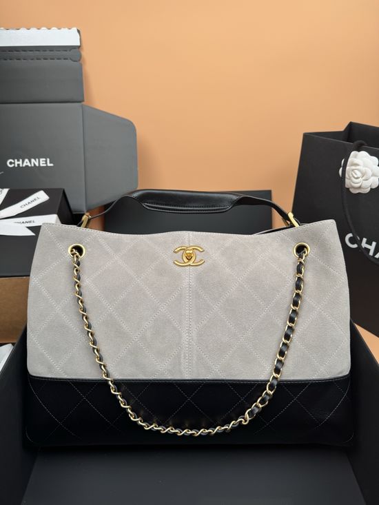 Chanel Hobo Shopping Bag Quilted 5657