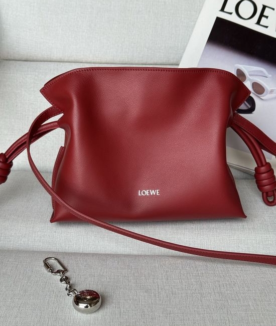 Loewe Flamenco Mini Napa Leather Clutch 11050S