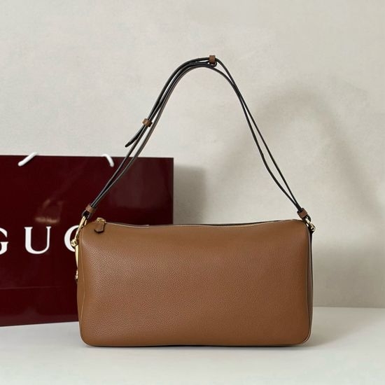 Gucci Large Bag Original Leather Brown 862530
