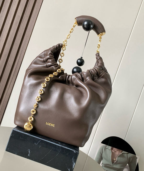 Loewe Squeeze Nappa Leather Handbag 9042