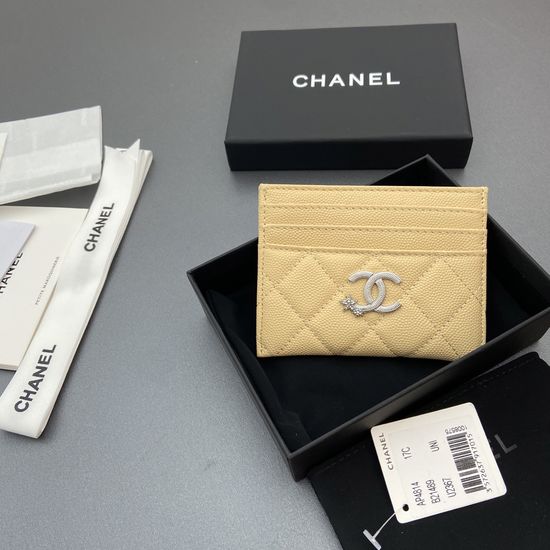 Chanel 25b Series Star Logo Card Holder AP4814