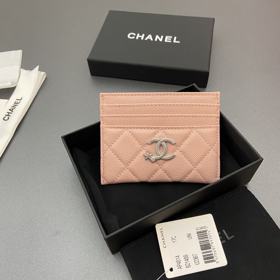Chanel 25b Series Star Logo Card Holder AP4814