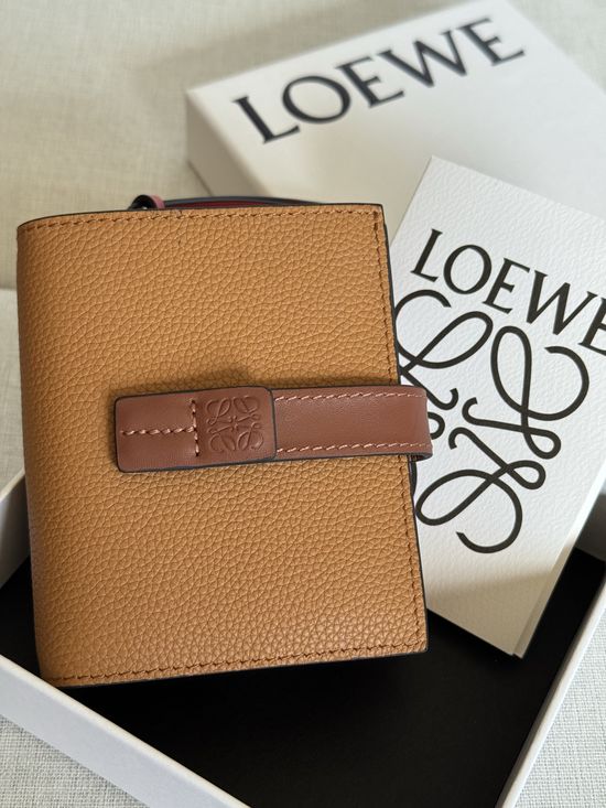 Loewe Soft Grain Leather Tote Wallet 12142