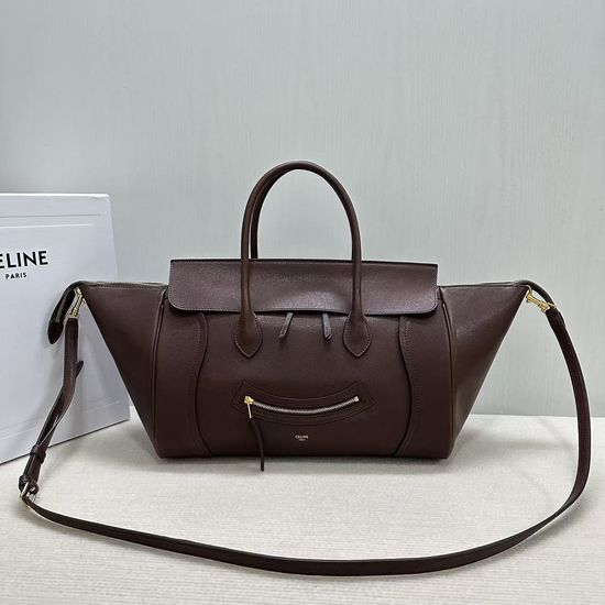 Celine Luggage Classic Leather Handbag 123693