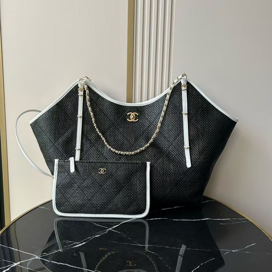 Chanel Maxi Hobo Tote Shopping Bag AS5463