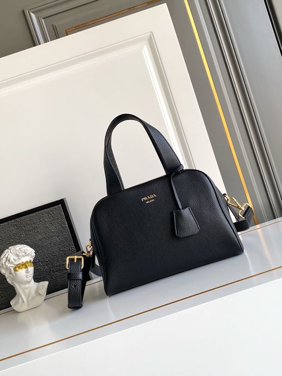 Prada Grain Leather Top Handle Bag 1BB149