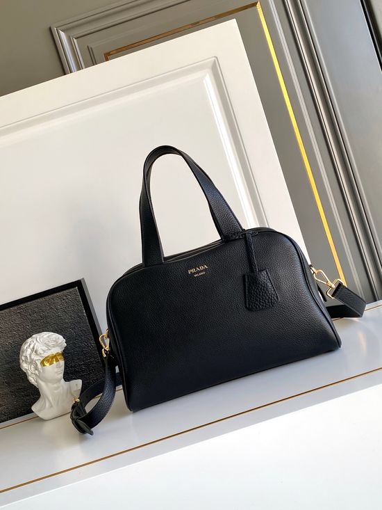 Prada Grain Leather Top Handle Bag 1BB148
