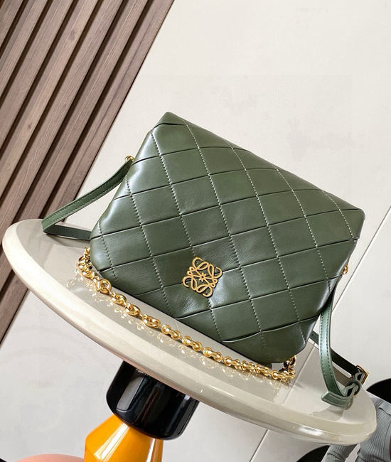 Loewe Puffer Goya Nappa Leather Handbag 9076