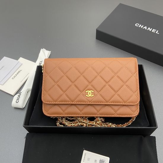 Chanel Original Leather Fish Sauce Cowhide Bag AP0250